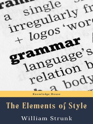 cover image of The Elements of Style ( )